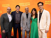 The creative team: book writer Marco Ramirez, music director Marco Paguia, director Saheem Ali and co-choreographers (and spouses) Patricia Delgado and Justin Peck